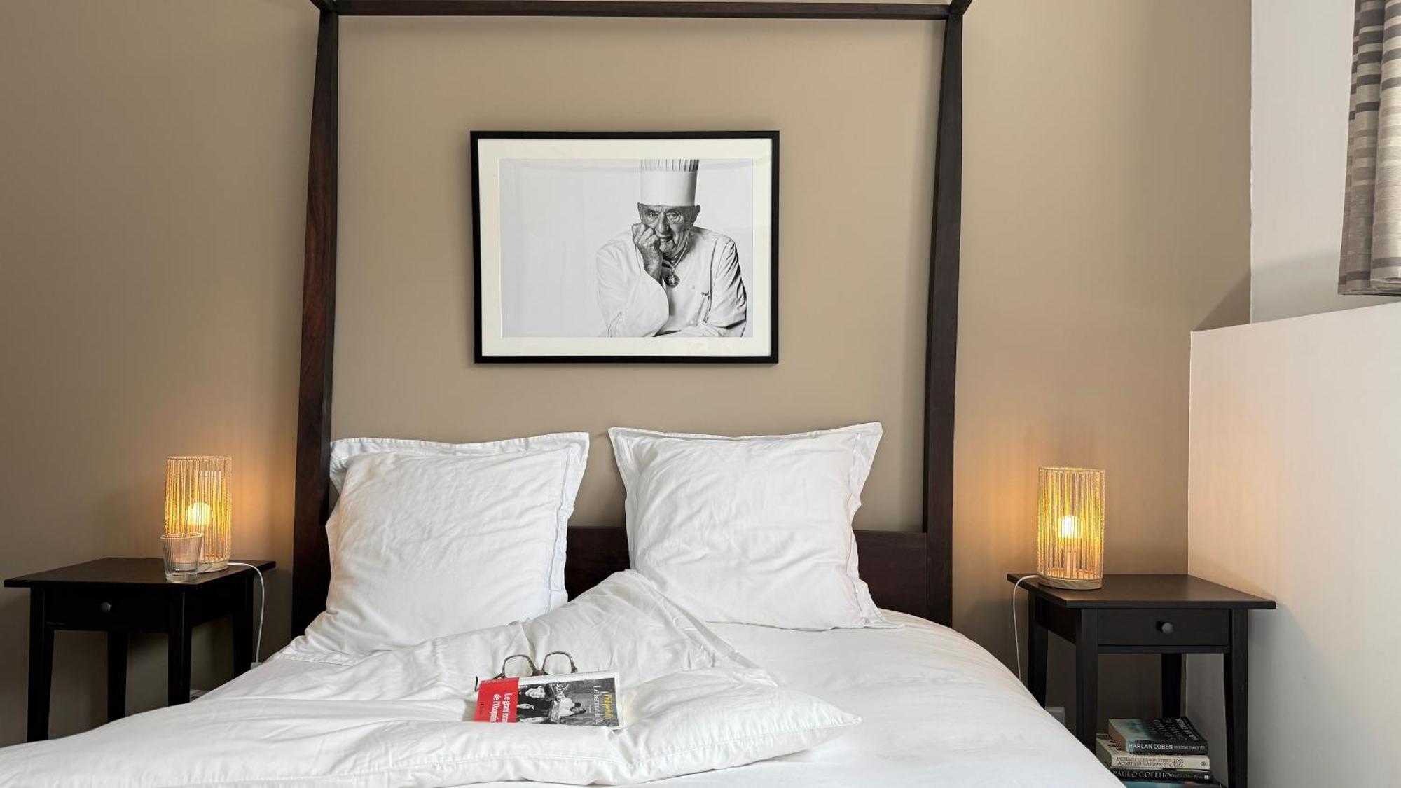 Chambre Univers Bocuse - A 200 M De La Legende Collonges-au-Mont-dʼOr Esterno foto